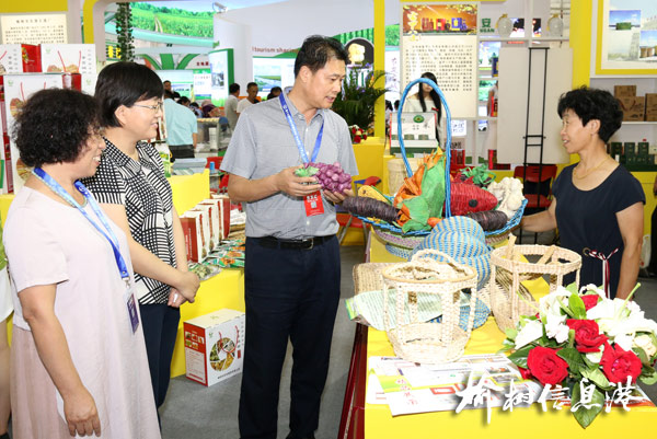 冯善国等市领导到农博会我市展区检查参展情况